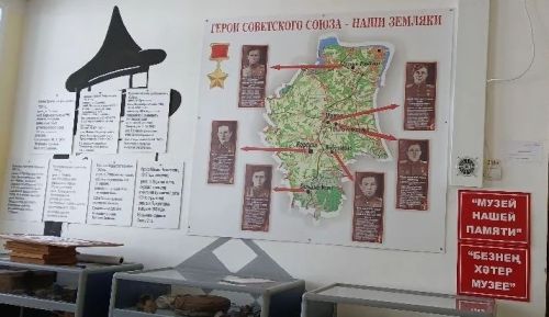 «Музей нашей памяти» переехал в Верхнеуслонскую школу