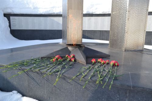 В Верхнем Услоне стартовал Марш памяти с участием «Снежного десанта»