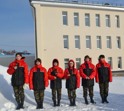 В Верхнем Услоне стартовал Марш памяти с участием «Снежного десанта»