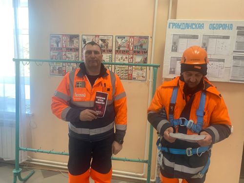 В Введенской Слободе жителям рассказали об опасности телефонного терроризма
