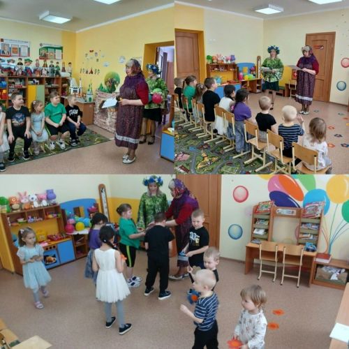 В Шеланговском детском саду весну встретили танцами, играми и угощением