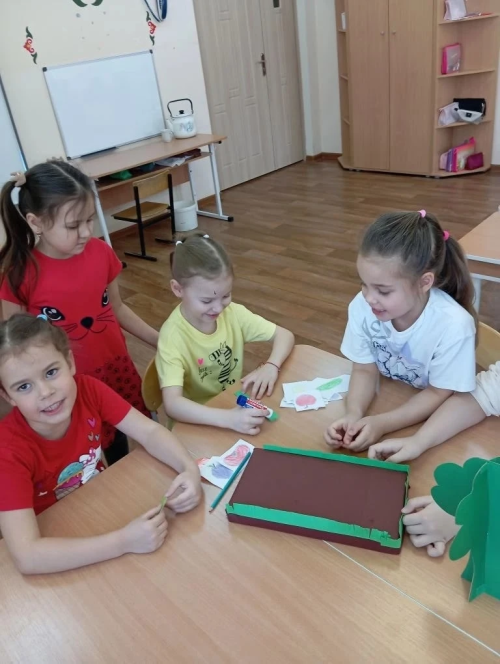 «Каенкай» балалары игелекле акциягә кушылдылар