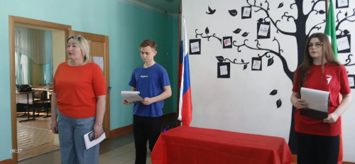 В Верхнеуслонской школе открыли Парту Героя в память об Алексее Широчкове