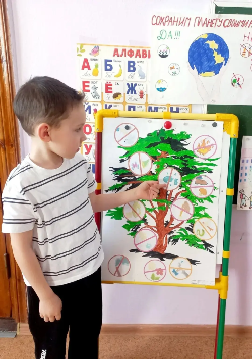 Балалар планетабызны сакларга өнди