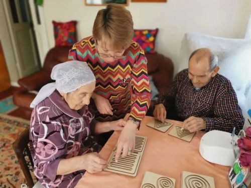 Для пожилых жителей Верхнеуслонского района устроили тренировку ума