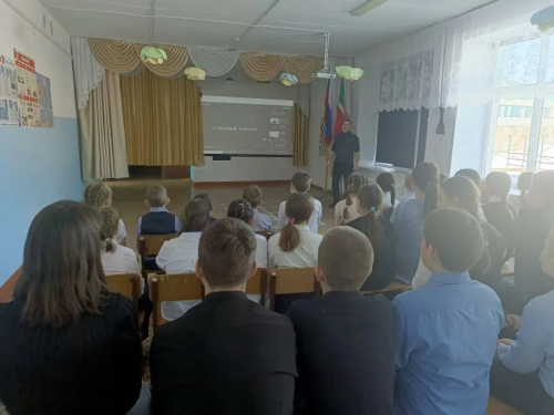 Школьникам Верхнеуслонского района показали фильм об опасности мотоциклов