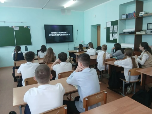 Школьникам Верхнеуслонского района показали фильм об опасности мотоциклов