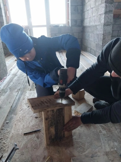 Гимназиядә экологик дәрестә табигатьне сакларга өйрәнделәр