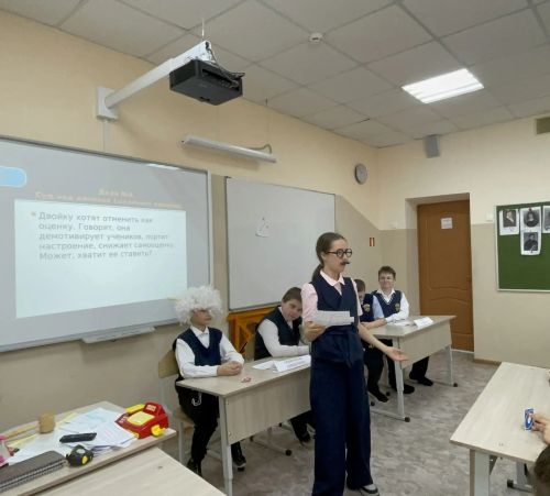 В Верхнеуслонской гимназии прошел математический суд