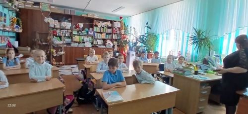 Школьникам Верхнего Услона рассказали об истории родного села к 95-летию района