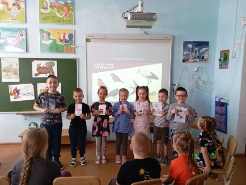 «Каенкай» балалары канатлы дусларны кайгыртырга вәгъдә иттеләр