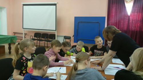 В Кильдееве прошла «Кроссвордомания» для детей на весенних каникулах