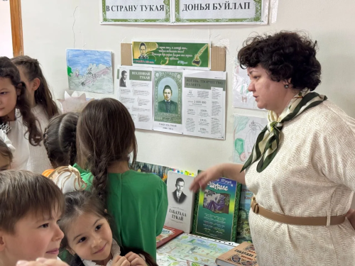 В Набережно-Морквашской школе прошёл праздник к дню рождения Габдуллы Тукая