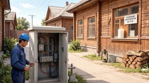 С 27 по 30 апреля в Верхнеуслонском районе будут отключать свет — список улиц
