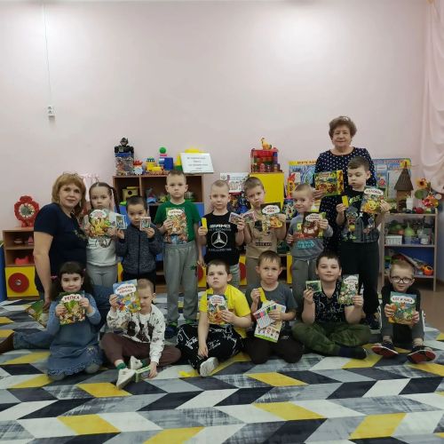 В Макуловском детсаду малышам рассказали о детских книгах