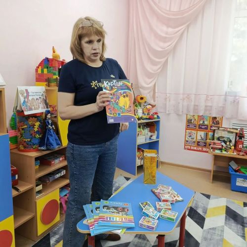 В Макуловском детсаду малышам рассказали о детских книгах