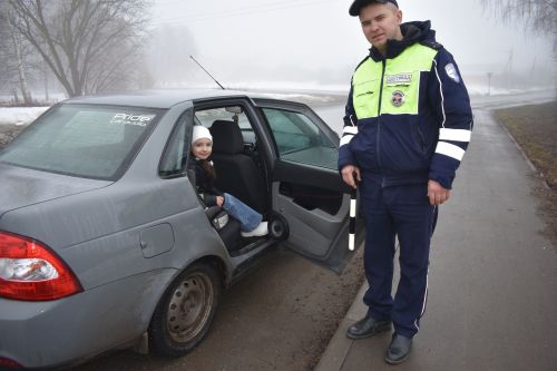 В Верхнем Услоне провели рейды и акции по безопасности детей в автомобилях