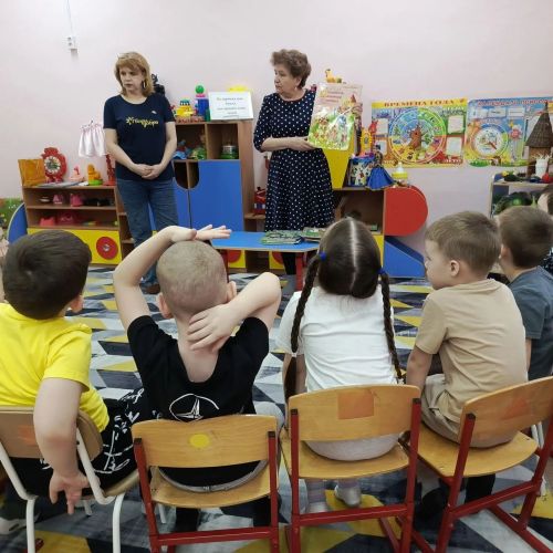 В Макуловском детсаду малышам рассказали о детских книгах
