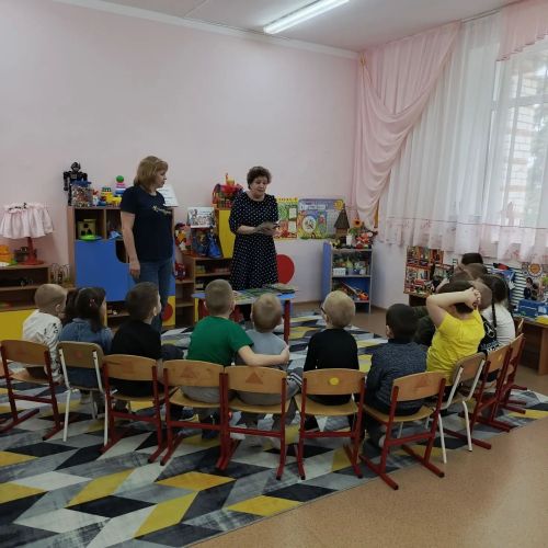 В Макуловском детсаду малышам рассказали о детских книгах