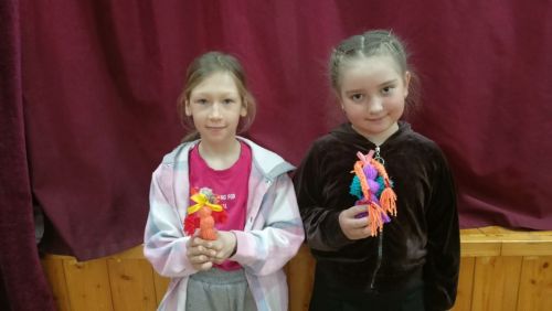 В Кильдеево дети сделали куклу-оберег «На счастье» своими руками