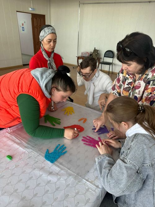 В Верхнем Услоне создали панно «Я — будущее страны»