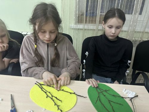 В Майданском СДК прошел православный час, посвященный Вербному воскресенью