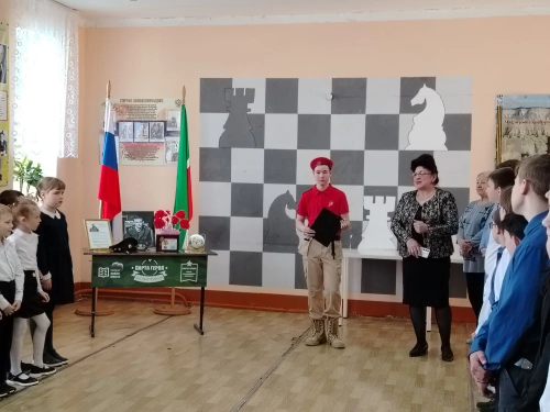 В Печищах открыли Парту Героя в честь погибшего выпускника