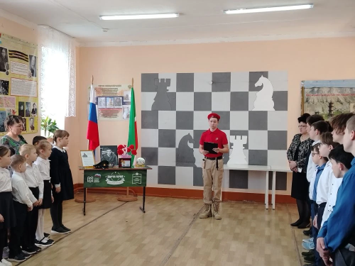 В Печищах открыли Парту Героя в честь погибшего выпускника