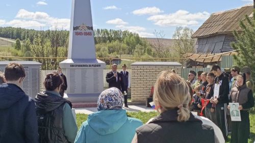 Три митинга и песни у дома: как Кильдеево встретило День Победы