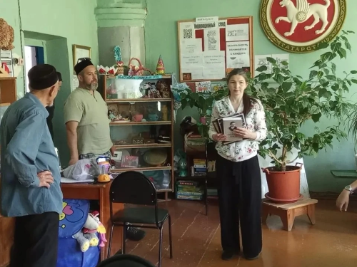 Кызыл Байракта шәкертләр кунакта булдылар