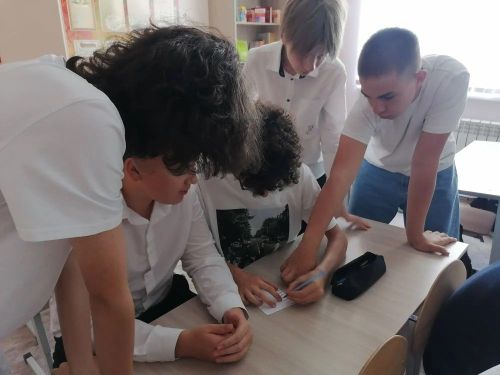 Литературный квест прошёл в библиотеке Верхнего Услона