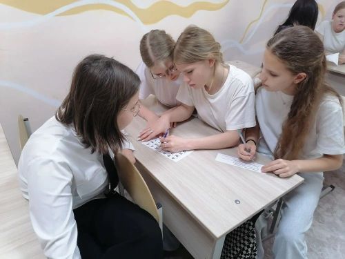 Литературный квест прошёл в библиотеке Верхнего Услона