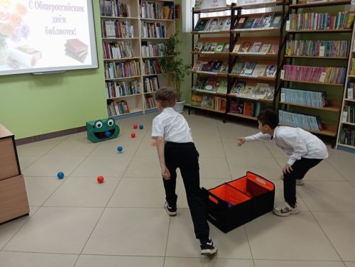 Игра-путешествие прошла в детской библиотеке Верхнего Услона