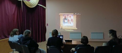 О величии слова славянского говорили в Кильдеевском СДК