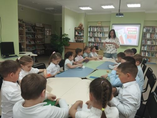 Игра-путешествие прошла в детской библиотеке Верхнего Услона