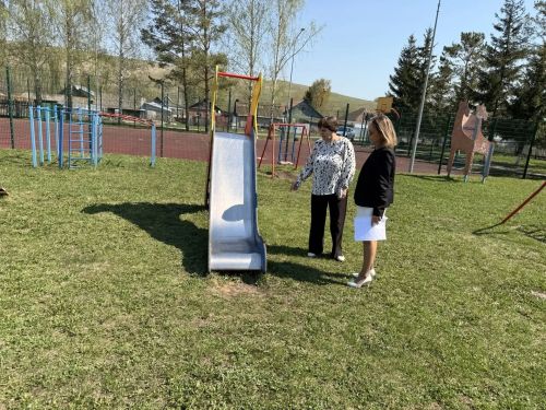 В образовательных учреждениях района прошла внеплановая проверка игровых зон