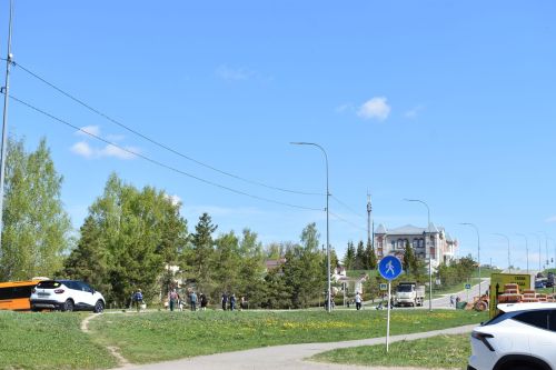 Свалку строительного мусора у дороги нашли в Верхнем Услоне во время рейда