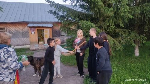 Спортивный час улыбок и веселья прошёл в Ямбулатове