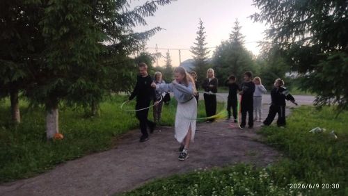 Спортивный час улыбок и веселья прошёл в Ямбулатове