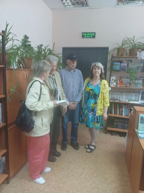 Писатель-земляк Павел Егоров посетил Шелангу