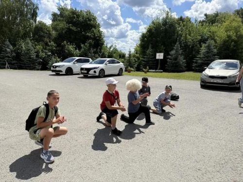 Балалар бию марафонында катнаштылар