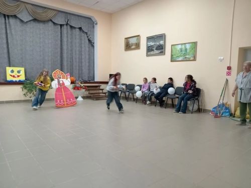 В Печищах прошёл День весёлых игр для детей разного возраста