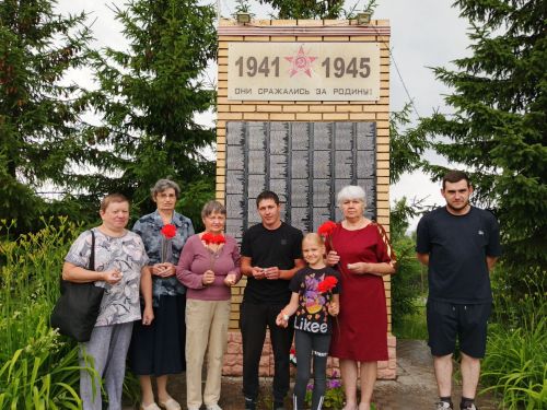 В День памяти и скорби в Печищах почтили павших героев