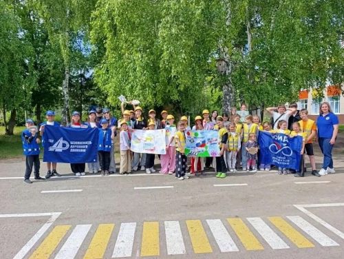 В пришкольном лагере Верхнего Услона через игры повторили ПДД