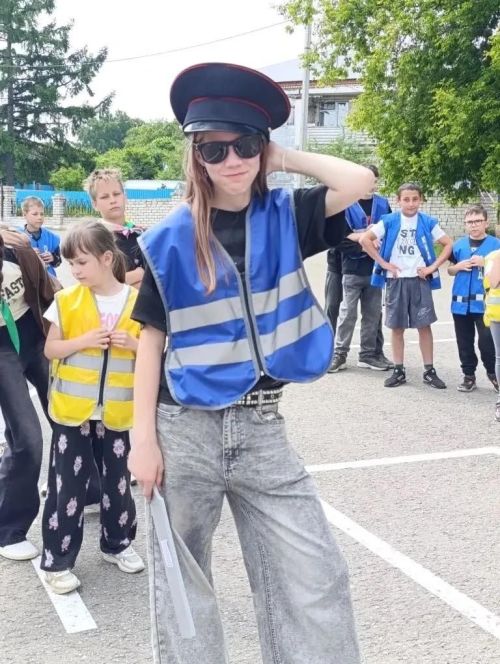 В пришкольном лагере Верхнего Услона через игры повторили ПДД