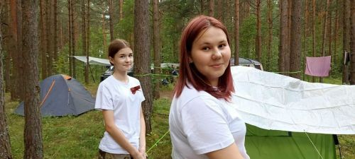 Поисковый отряд из Верхнего Услона в очередной экспедиции