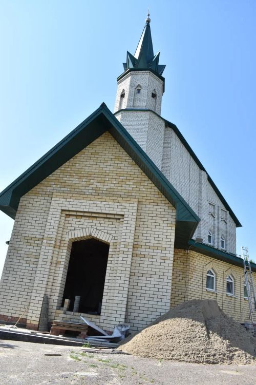 Главная мечеть Верхнеуслонского района преображается к 25-летию