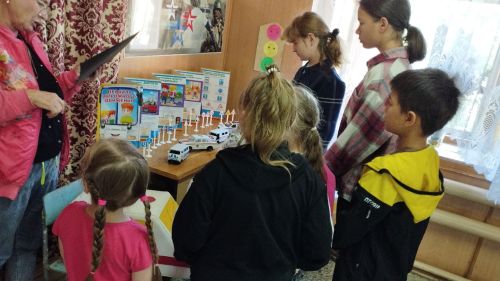 В Ямбулатове прошла игра по ПДД «В стране светофорных наук»