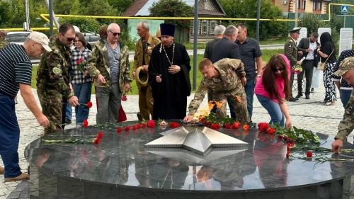 Введенка Бистәсендә сугышчан хәрәкәтләр ветераннарын искә алдылар