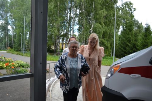 История спасения в Верхнем Услоне: она приехала сказать спасибо
